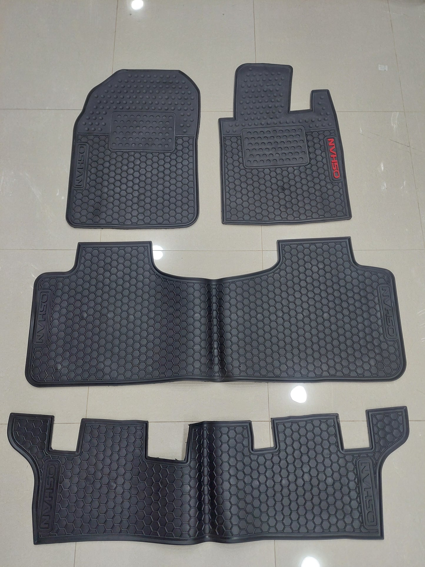 Oshan X7 Rubber Floor Mats For Both 5 & 7 seater Premium latex mats