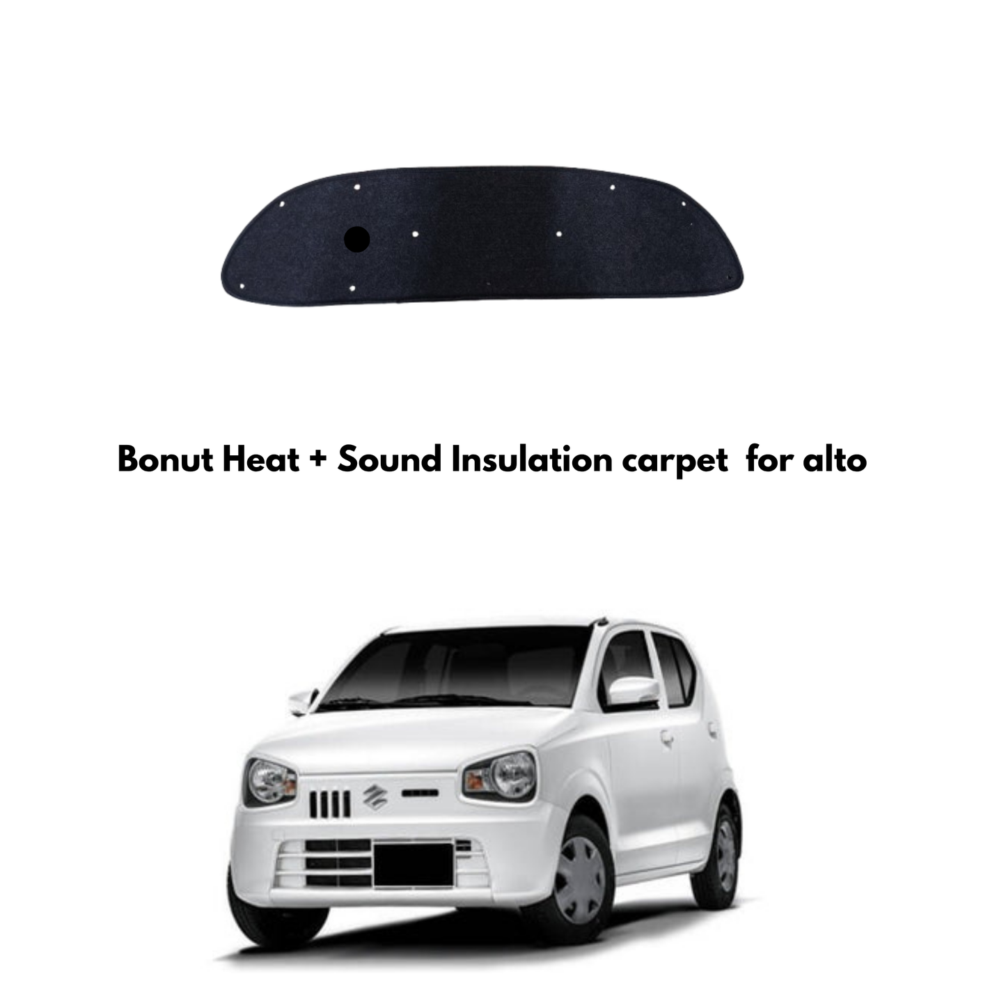 Suzuki Alto Heat & Sound Insulation Namda Carpet - Thermal Noise Reduction