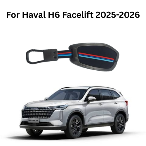 Haval H6 Facelift 2025–2026 Metal Key Cover With Key Chain