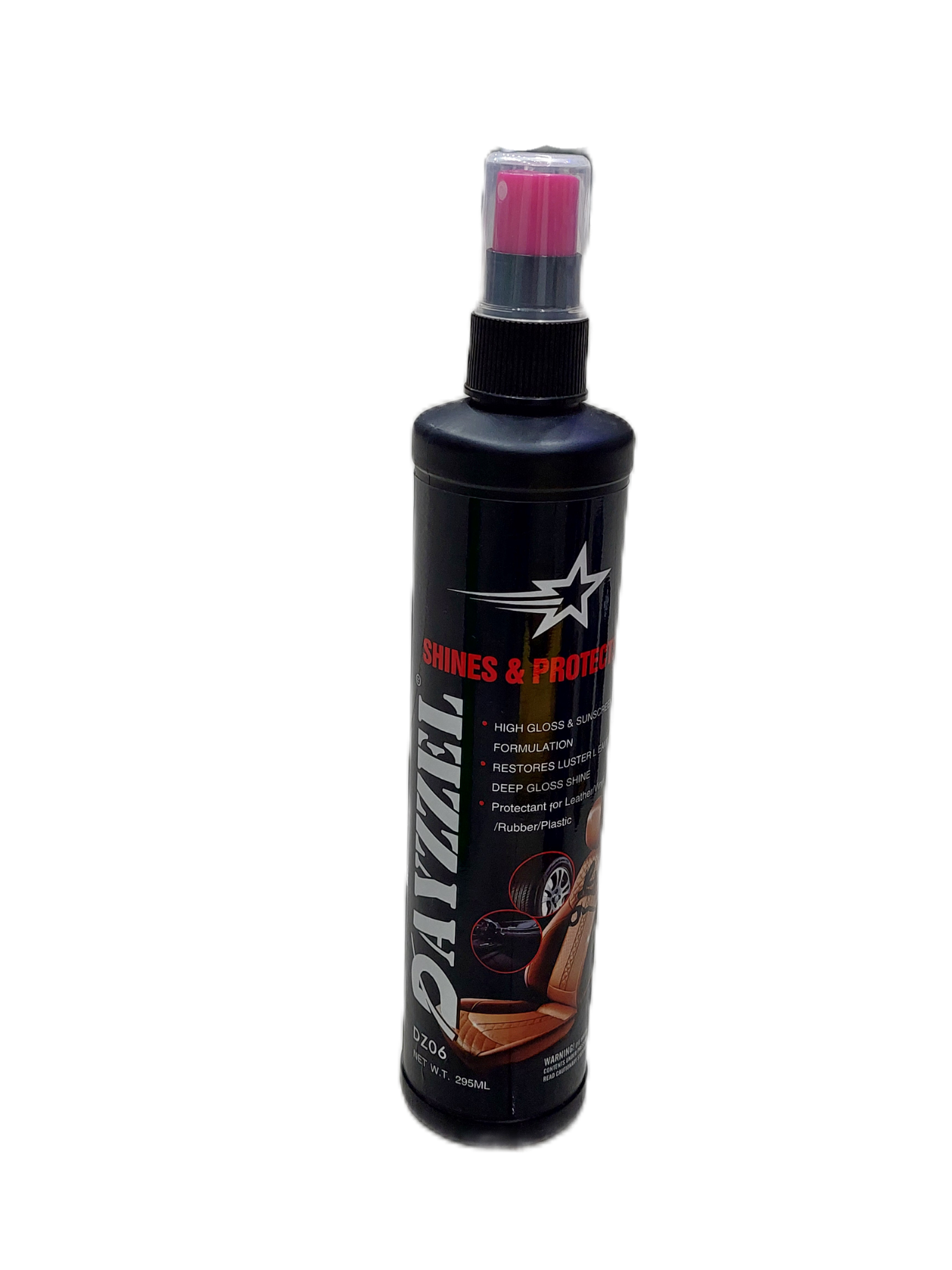 Car Care Pack of 5 – Body Polish, Microfiber Towel, Tyre & Leather Polish, Car Shampoo 500ml & Car Gel Perfume