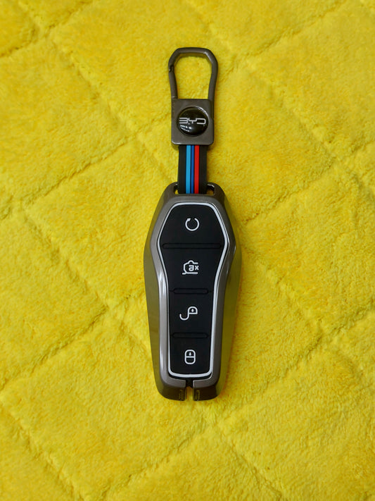 BYD Atto 3 Metallic Remote Cover With keychain