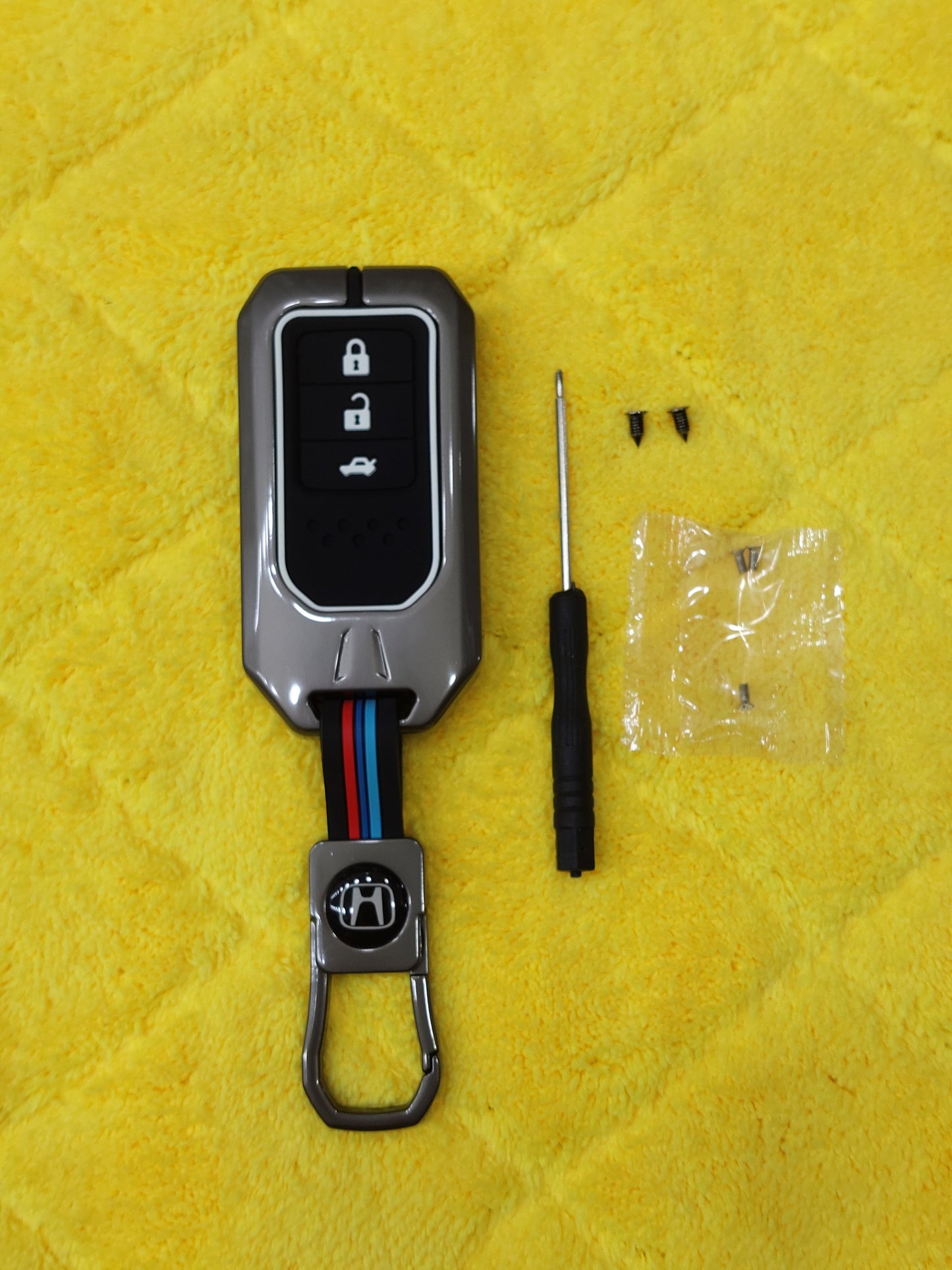 Honda City 1.2 & 1.5 Aspire 2022-2025 Metallic Remote Cover