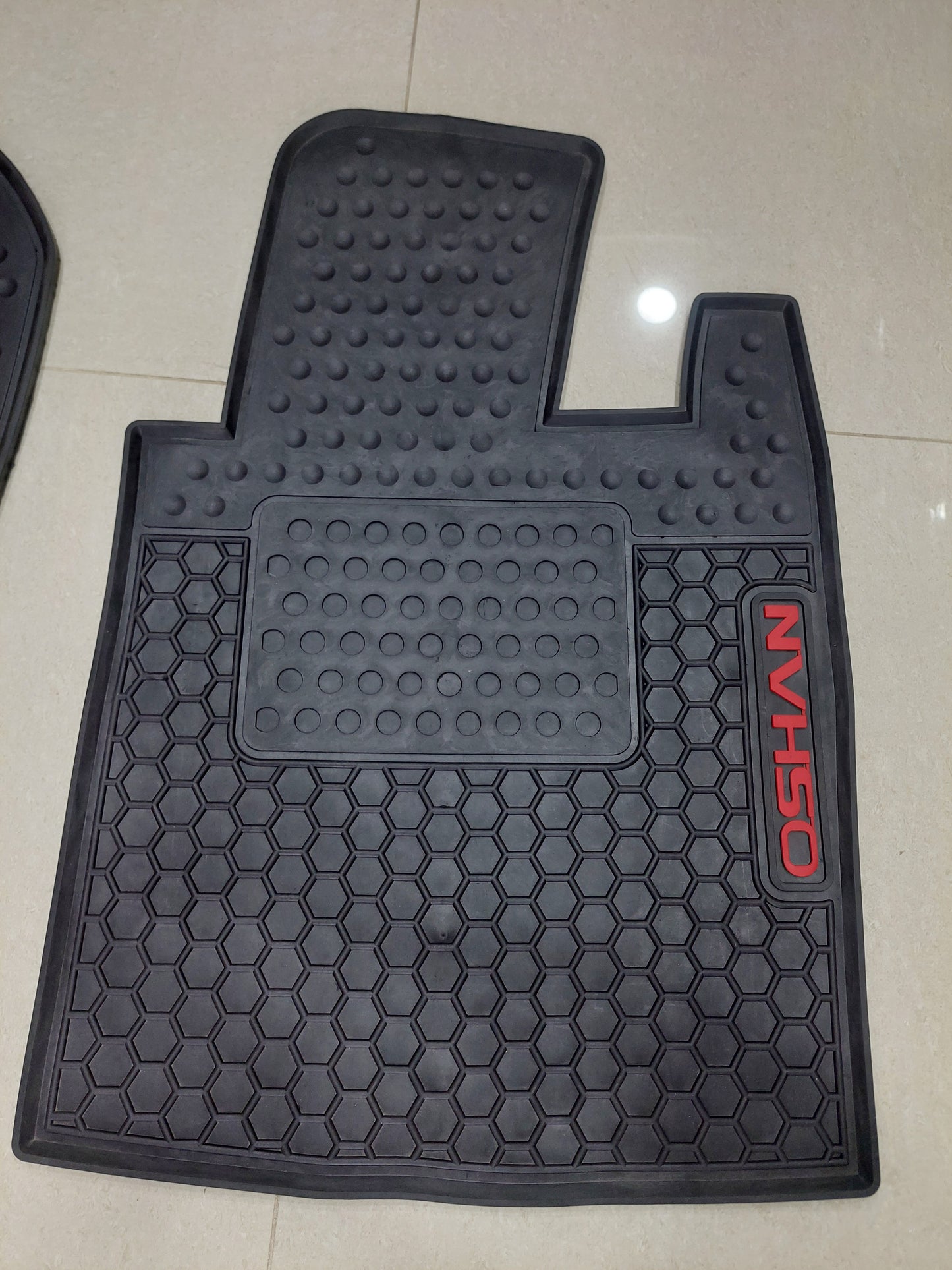 Oshan X7 Rubber Floor Mats For Both 5 & 7 seater Premium latex mats