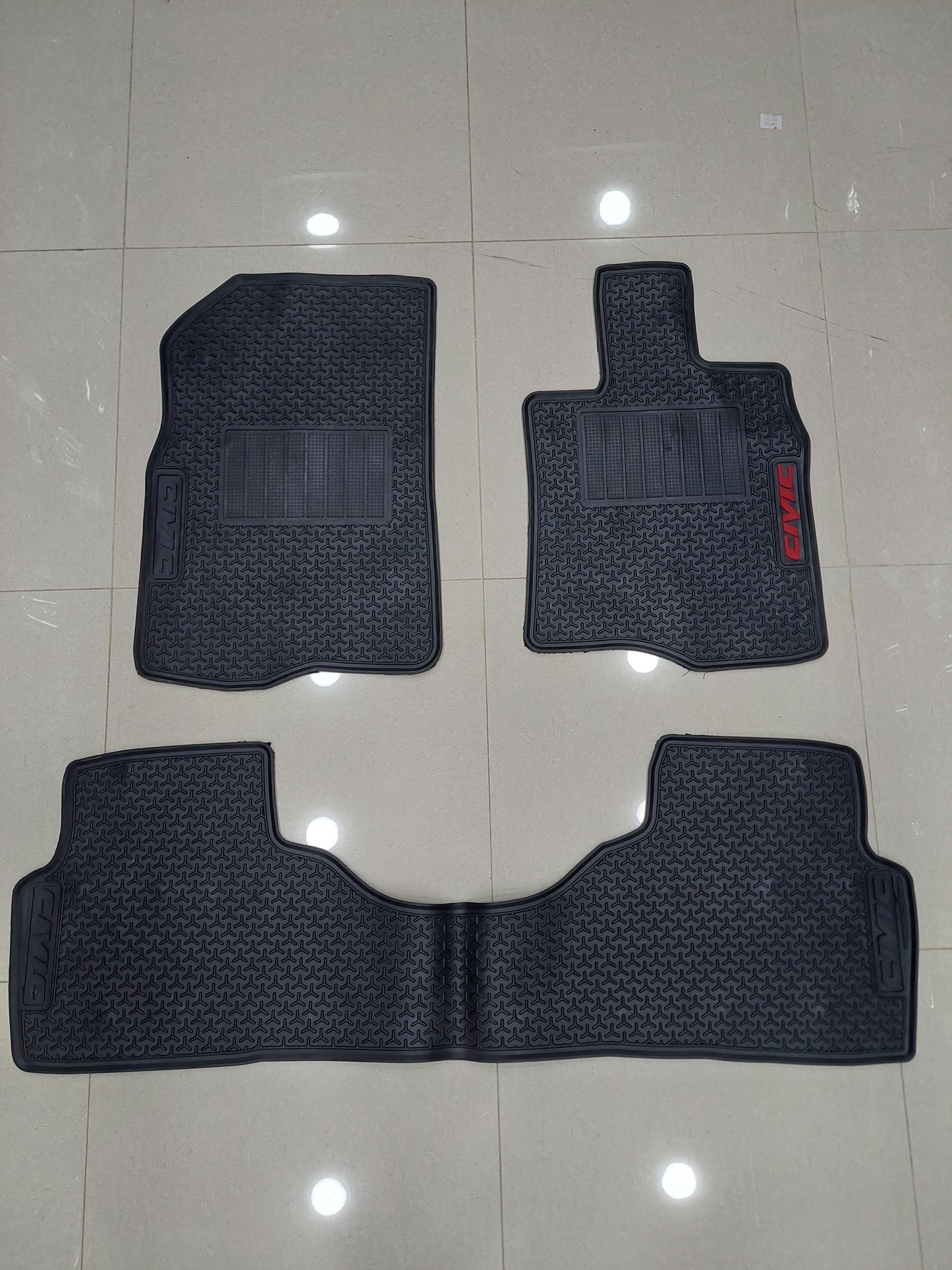 Honda Civic 2022-2025 Latex Rubber Floor Mats