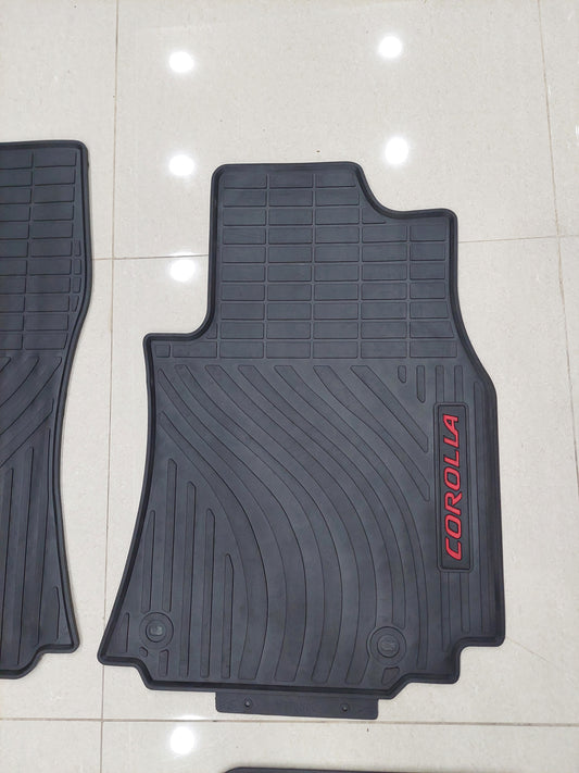 Toyota Corolla 2014–2025 Rubber Floor Mats