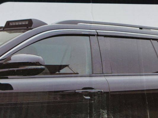 Hyundai Tucson Hev 2025–2026 TXR Airpress 6 piece with chrome luxury Rain Visors