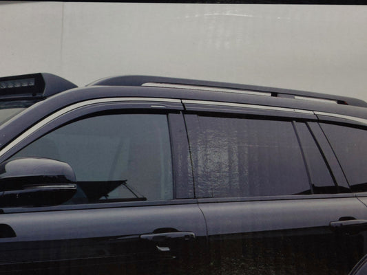 MG HS 2021-2026 | Mg Hs phev TXR Airpress with chrome luxury Rain Visors