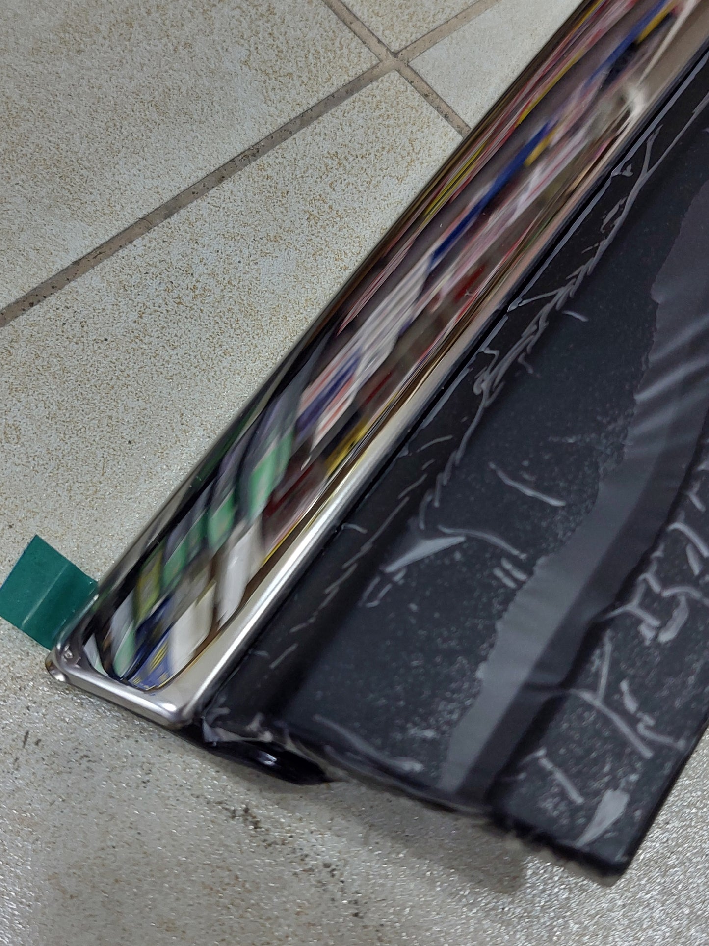 Honda City 2022 TXR Airpress Rain Visors with chrome lining