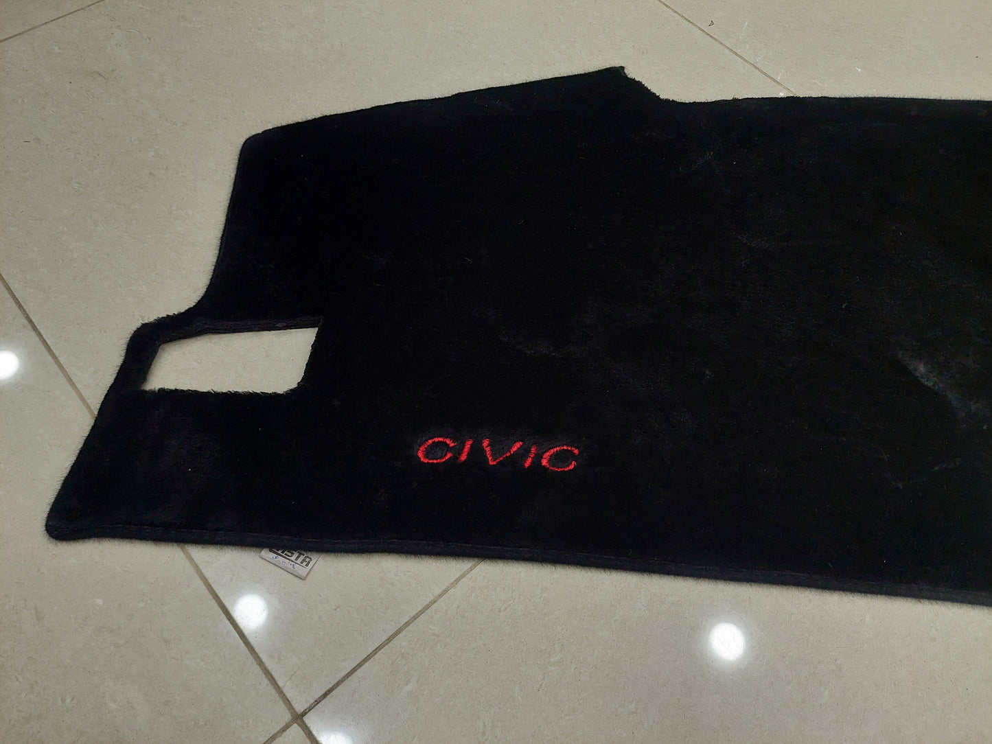 Honda civic x 2016-2021 velvet dashboard mat | Heat & Glare Protection Anti-Glare Protection