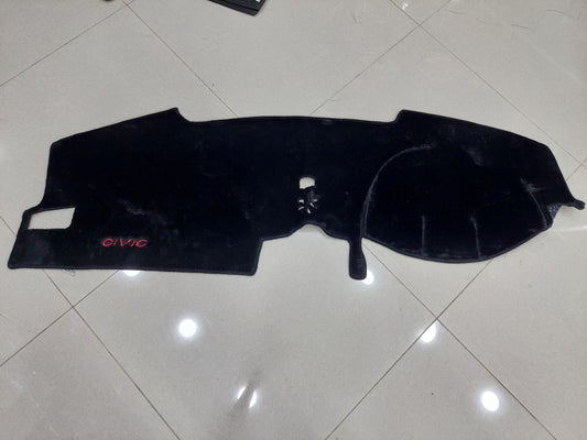 Honda civic x 2016-2021 velvet dashboard mat | Heat & Glare Protection Anti-Glare Protection