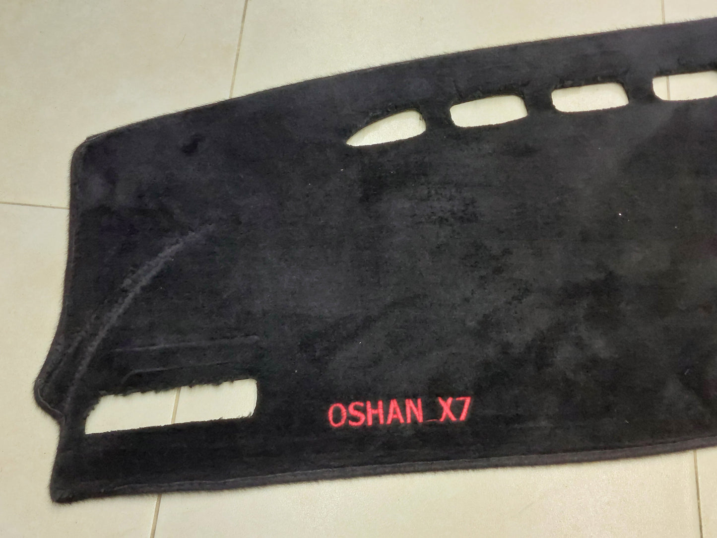 Velvet Dashboard Mat for Oshan X7 | Premium Car Interior Accessory