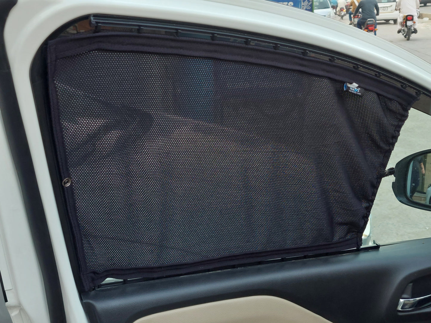 Railing Curtains for Corolla 2015-2025 | Premium Car Window Privacy Shades
