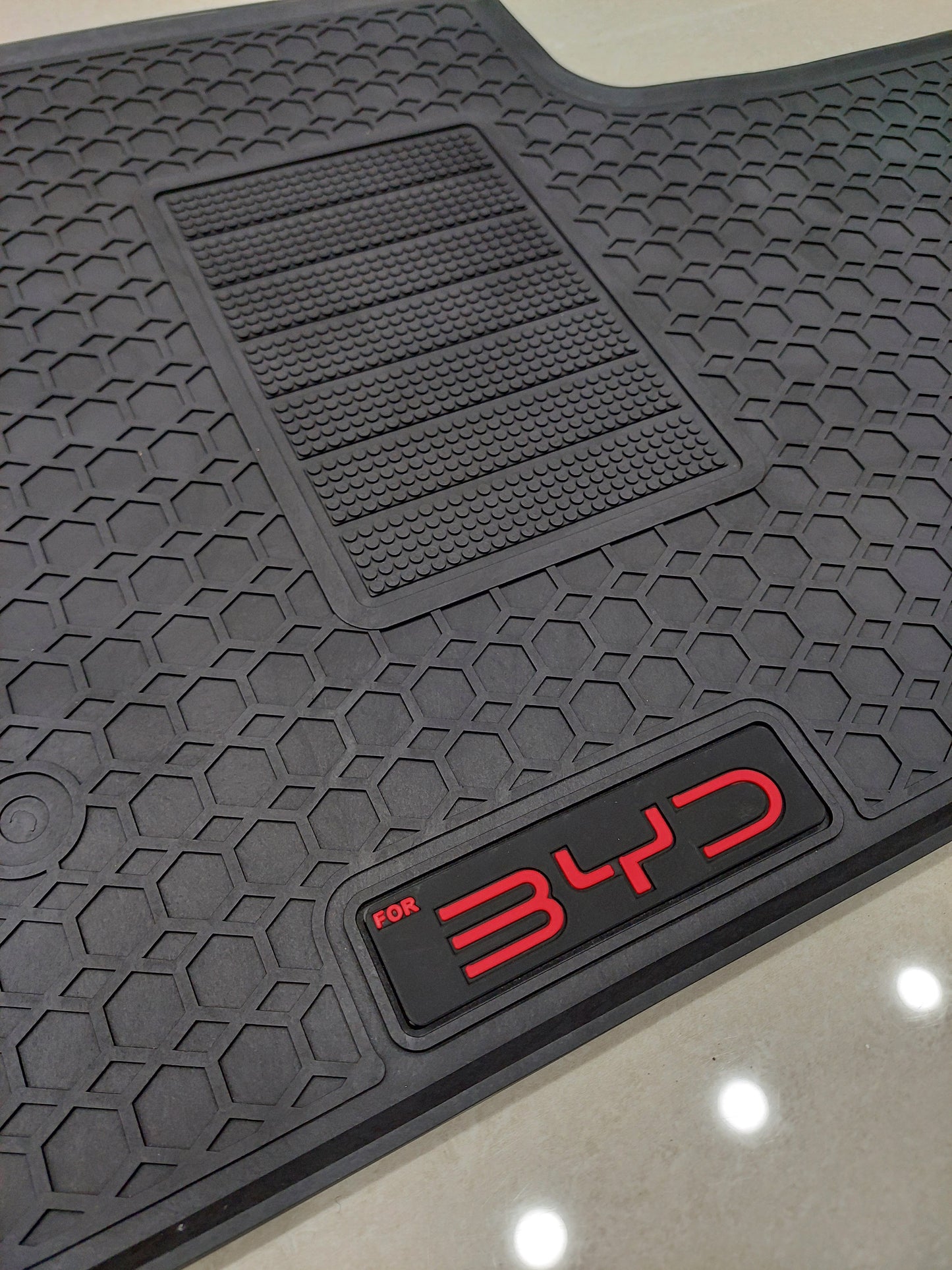 BYD Atto 3 Latex Rubber Floor Mats premium quality