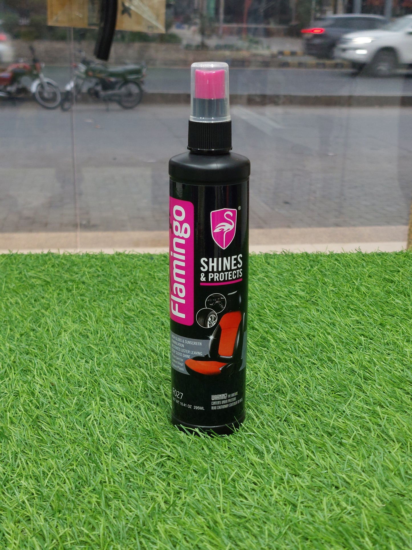 Flamingo Leather Dashboard & Tyre Polish