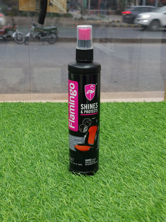 Flamingo Leather Dashboard & Tyre Polish