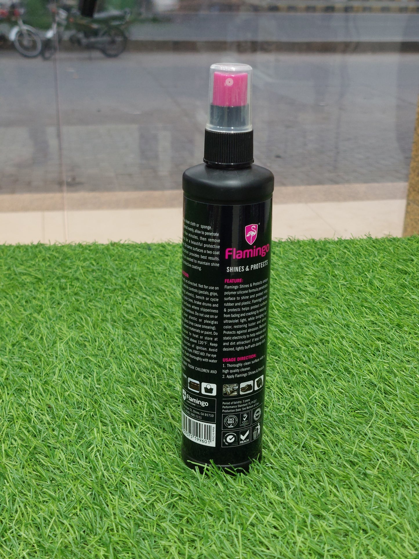 Flamingo Leather Dashboard & Tyre Polish