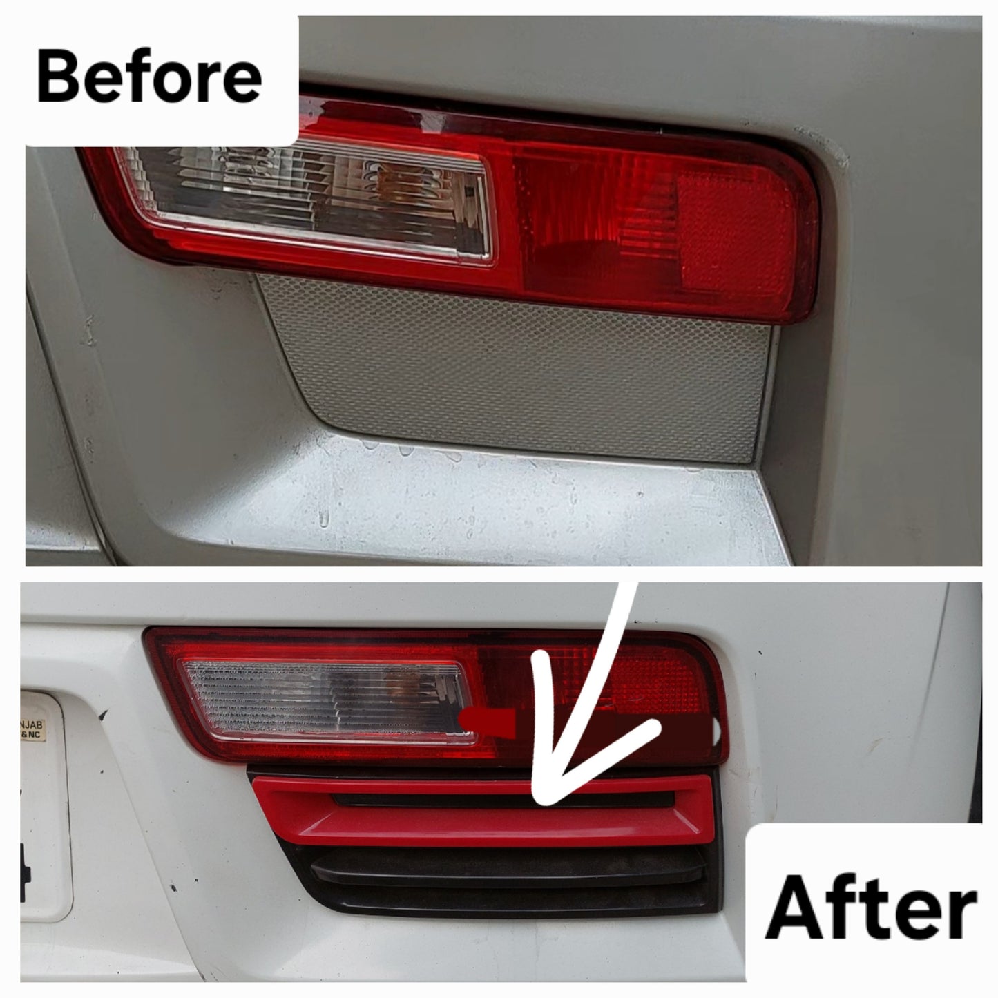 Suzuki Alto Back Bumper Rs Turbo Style Reflector – Premium Quality (Model 2019-2025)