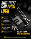 SteelGuard Xtreme Anti-Theft Car Pedal Lock