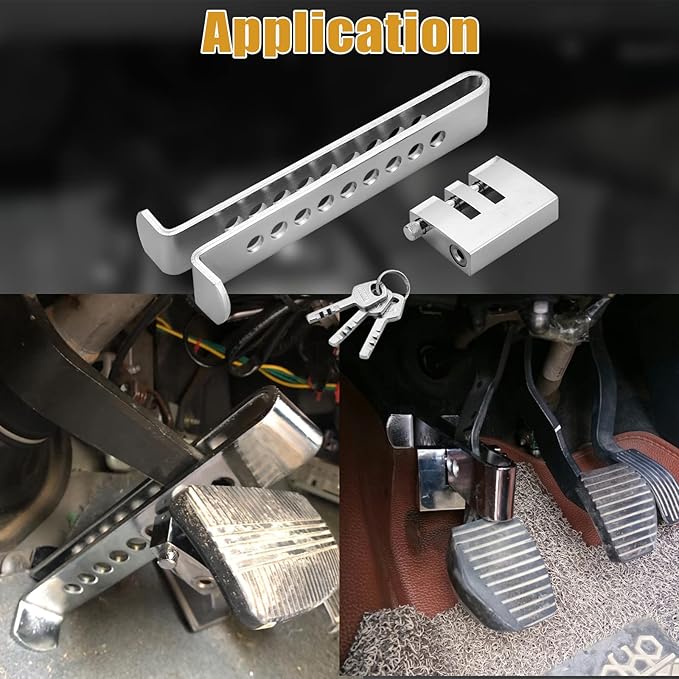 SteelGuard Xtreme Anti-Theft Car Pedal Lock
