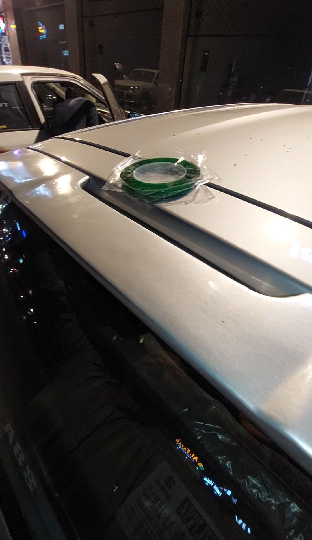 Suzuki Alto Back Spoiler (White / Black / Silver)