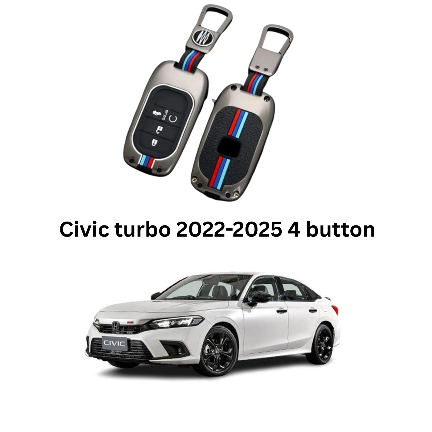 Honda Civic 11th generation 2022-2025 Metal Remote Cover