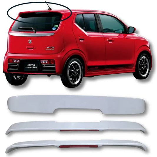 Suzuki Alto Back Spoiler (White / Black / Silver)