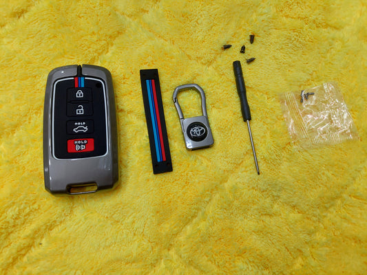 Toyota Corolla 2015-2025 Grande Metal Remote Cover Keyless Metal Key Cover