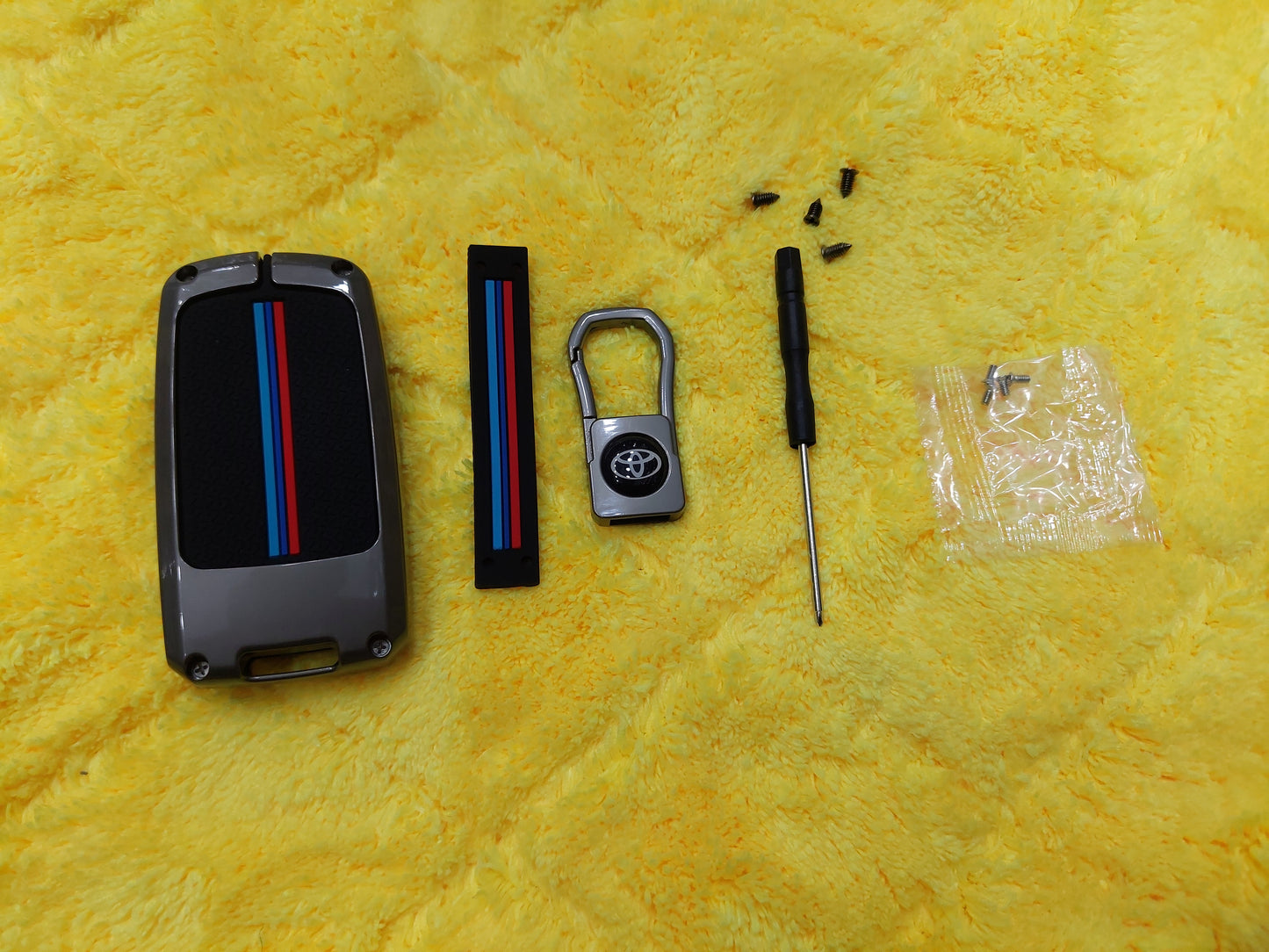 Toyota Corolla 2015-2025 Grande Metal Remote Cover Keyless Metal Key Cover